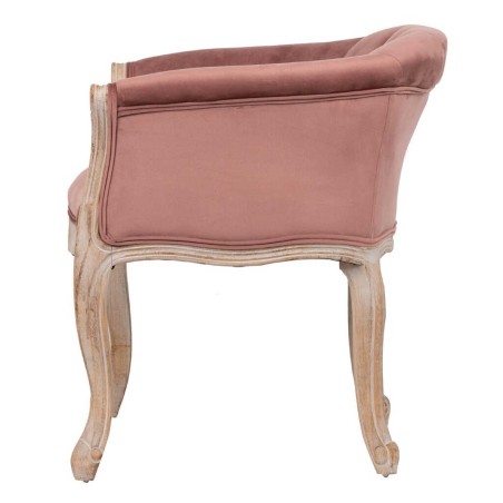 butaca velvet capitone patas madera 61x61x71 cm