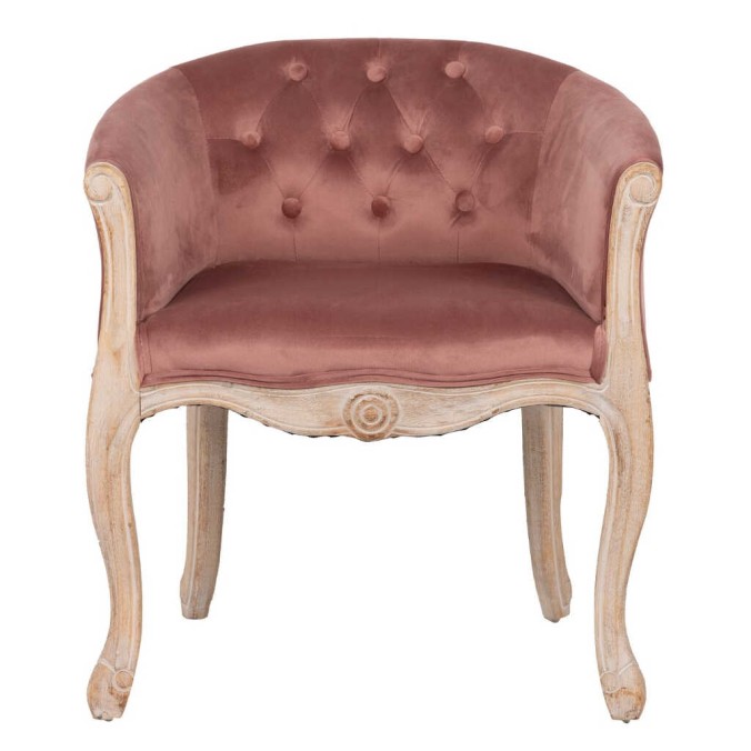 butaca velvet capitone patas madera 61x61x71 cm butaca velvet capitone patas madera 61x61x71 cm