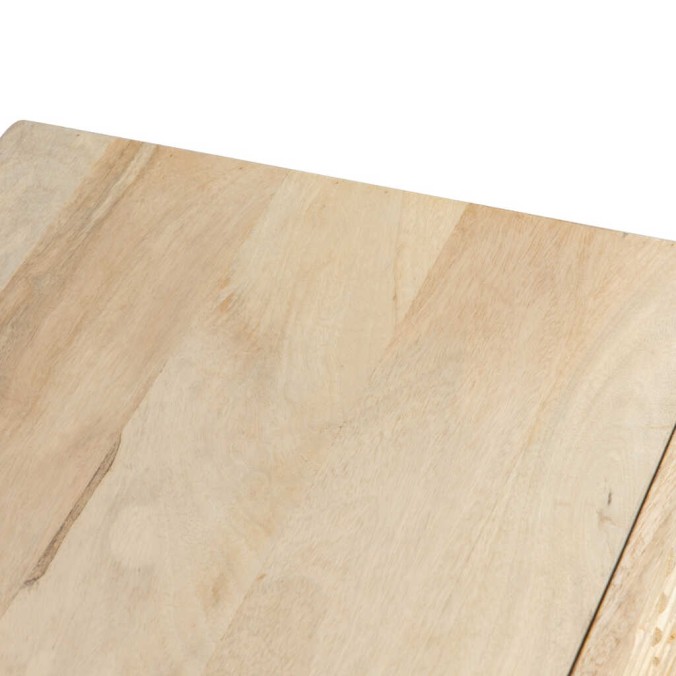 mesita madera mango-metal 55x40x58 cm