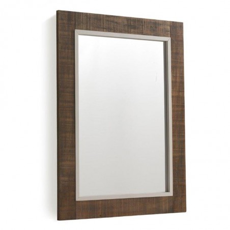 Espejo 60x80cm madera abeto y mdf
