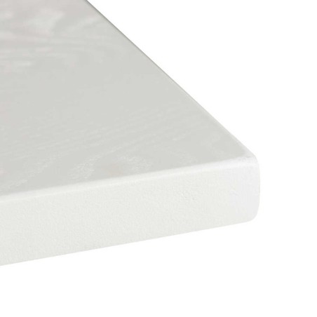 mesa comedor mdf metal blanca dorada 180x90x75 cm