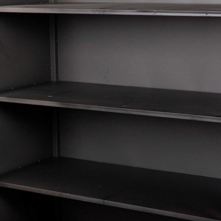 cabinet metal rejilla 100x45x160 cm