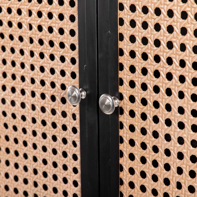 cabinet metal rejilla 100x45x160 cm