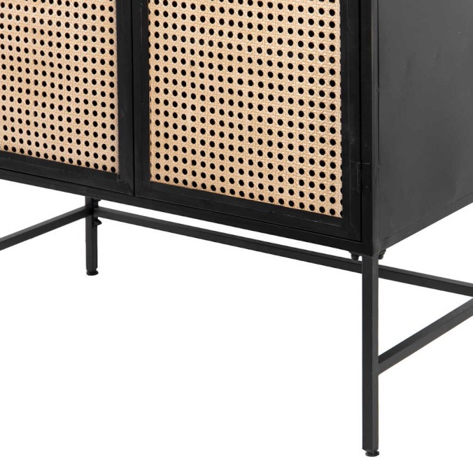 cabinet metal rejilla 100x45x160 cm