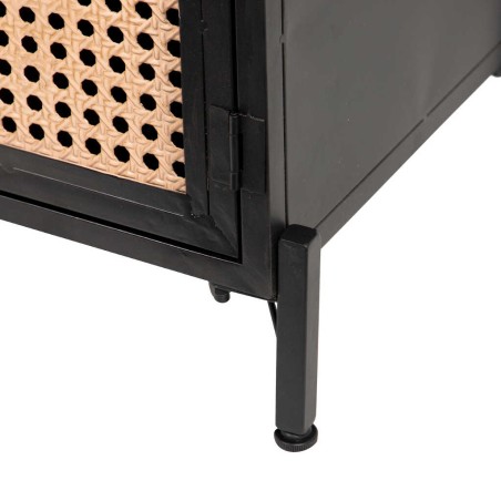 aparador metal rejilla 145x40x60 cm