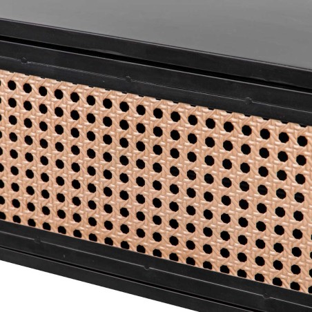 consola metal rejilla 120x30z80 cm