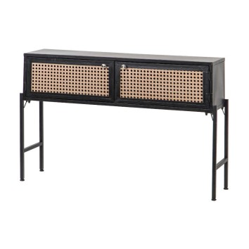 consola metal rejilla 120x30z80 cm