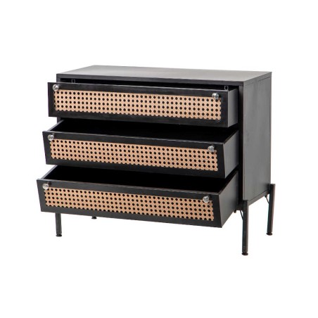 comoda metal / rejilla 90x40x75 cm