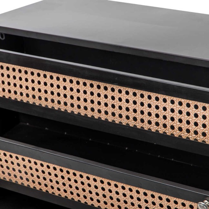 comoda metal / rejilla 90x40x75 cm