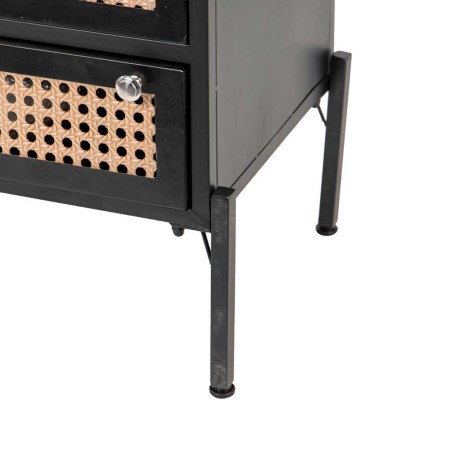 comoda metal / rejilla 90x40x75 cm