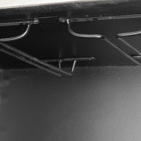 cabinet alto madera plata 100x45x161 cm