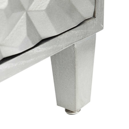 aparador madera plata 140x40x82 cm