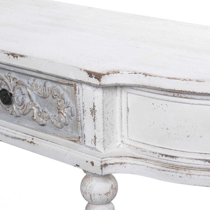 consola c/ 2 cajones y balda 151x43x100 cm