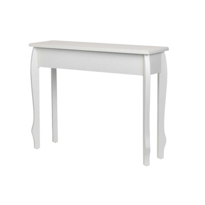 consola blanca champagne tallada 100x30x80 cm