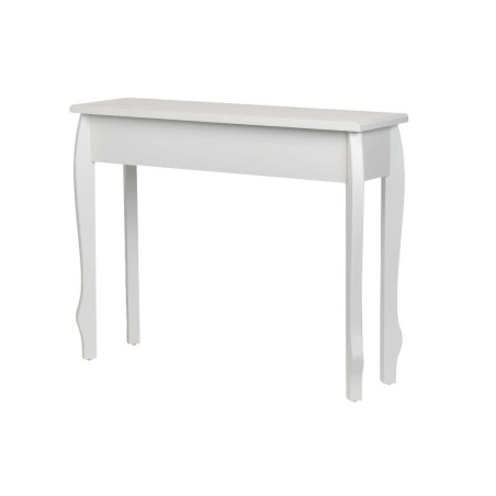 consola blanca champagne tallada 100x30x80 cm