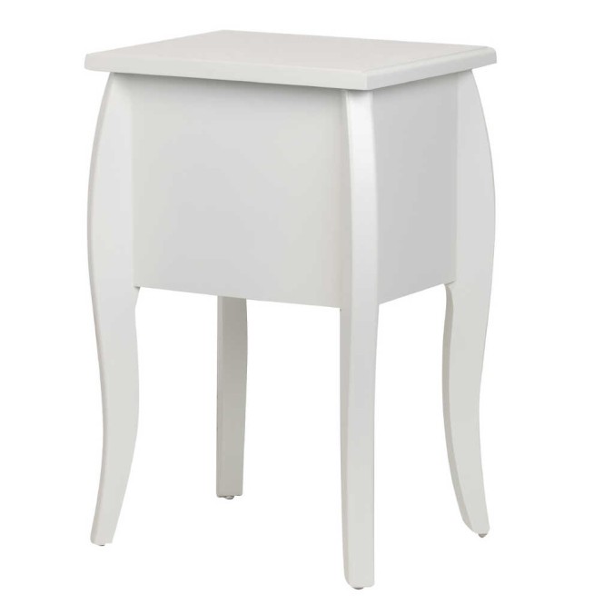 mesita blanco biege plata tallada 45x35x70 cm mesita blanco biege plata tallada 45x35x70 cm