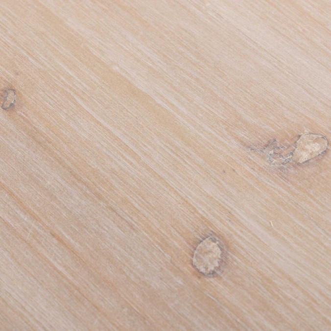 comoda madera tallada blanca-natural 100x40x90 cm