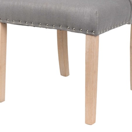 silla lino capitone con tirador 53x53x102 cm