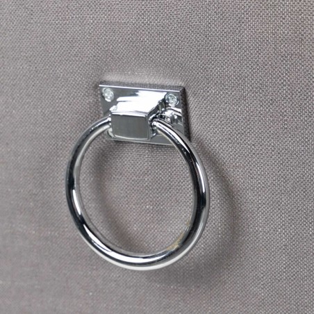 silla lino capitone con tirador 53x53x102 cm