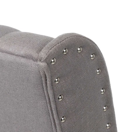 silla lino capitone con tirador 53x53x102 cm