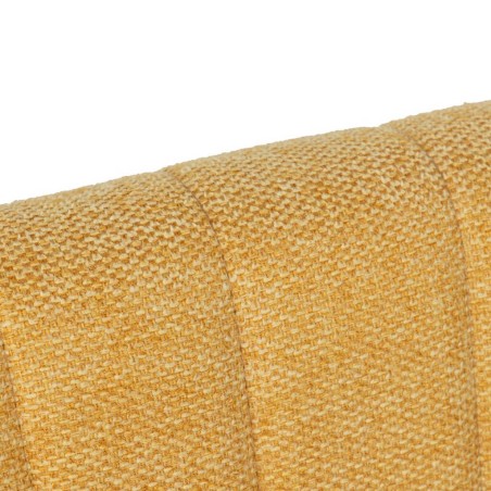 silla metal chenilla mostaza 50x56x87 cm