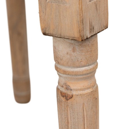 silla velvet mostaza patas madera 48x46x96 cm