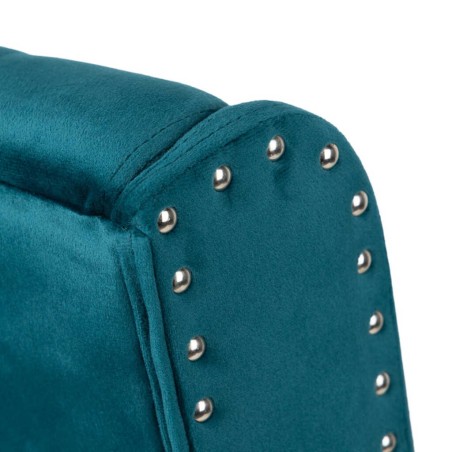 silla velvet capitone con tirador 53x53x102 cm