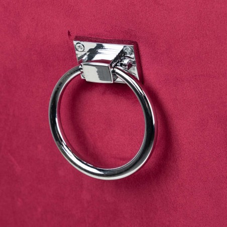 silla velvet capitone con tirador 53x53x102 cm