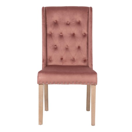 silla velvet capitone con tirador 53x53x102 cm