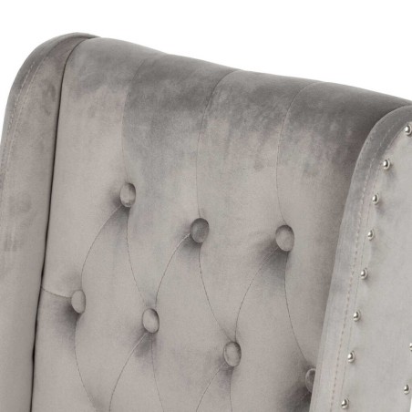 silla velvet capitone con tirador 53x53x102 cm