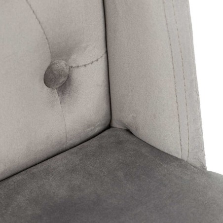 silla velvet capitone con tirador 53x53x102 cm