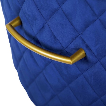 taburete bar velvet con tirador 52x50x99 cm