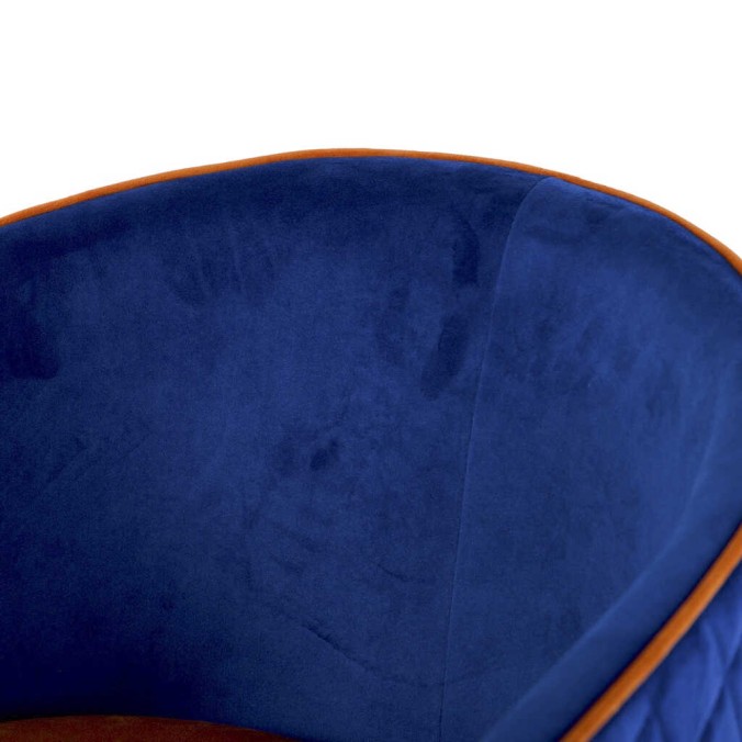 taburete bar velvet con tirador 52x50x99 cm