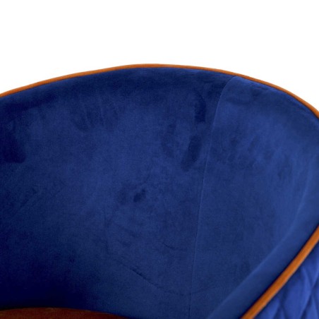 taburete bar velvet con tirador 52x50x99 cm