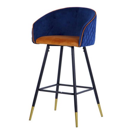 taburete bar velvet con tirador 52x50x99 cm