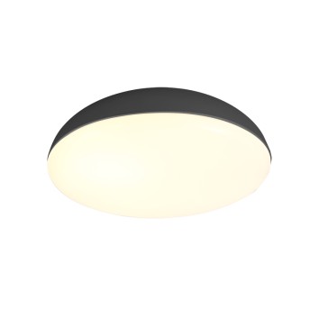 Plafón 4 Luces serie KAZZ Negro - 38x13.5h 2