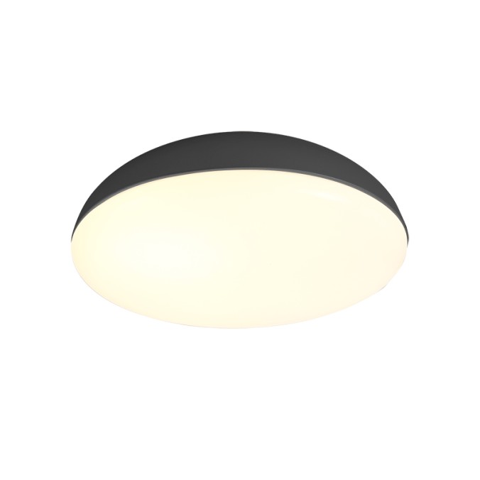 Plafón 4 Luces serie KAZZ Negro - 38x13.5h Plafón 4 Luces serie KAZZ Negro - 38x13.5h