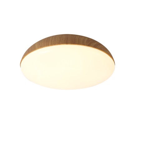 Plafón 4 Luces serie KAZZ Madera - 38x13.5h