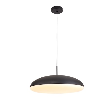 Colgante 6 Luces serie KAZZ Negro - 50x15-165h