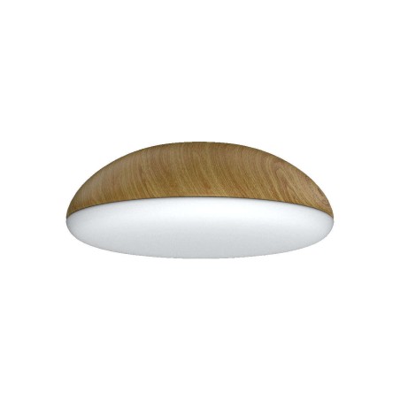Plafón 4 Luces serie KAZZ Madera - 38x13.5h