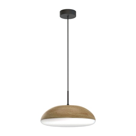 Colgante 4 Luces serie KAZZ Madera - 38x15-165h