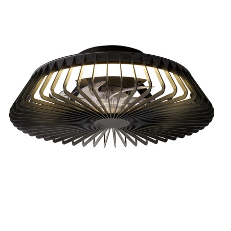 Plafón LED 70W Ventilador 30W serie HIMALAYA MINI Negra - 53x17.7h