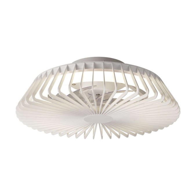 Plafón LED 70W Ventilador 30W serie HIMALAYA MINI Blanco - 53x17.7h