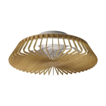 Plafón LED 70W Ventilador 30W serie HIMALAYA MINI Madera - 53x17.7h