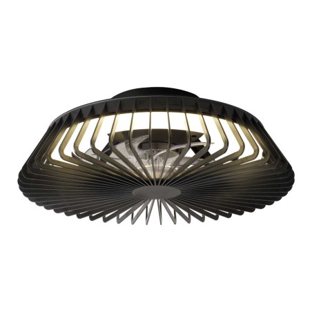 Plafón LED 70W Ventilador 30W serie HIMALAYA MINI Negra - 53x17.7h