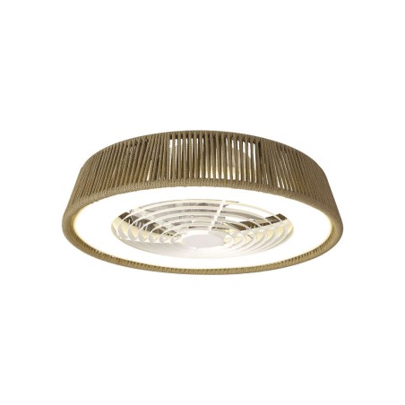 Plafón LED 70W Ventilador 35W serie POLINESIA NAUTICA Textileno - 64.5x20h