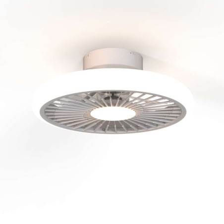 Plafón LED 55W Ventilador 30W serie TURBO Blanco - 51.2x18h