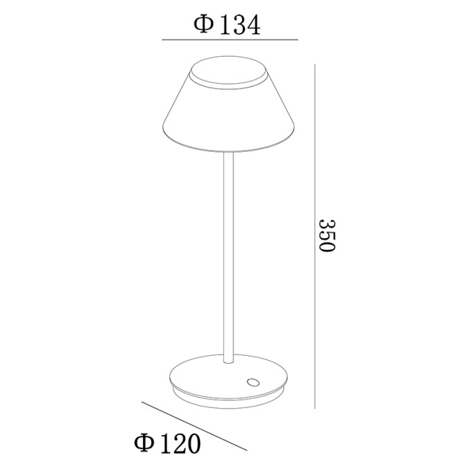 Linterna exterior serie K5 Negro - 13.4x35h Linterna exterior serie K5 Negro - 13.4x35h