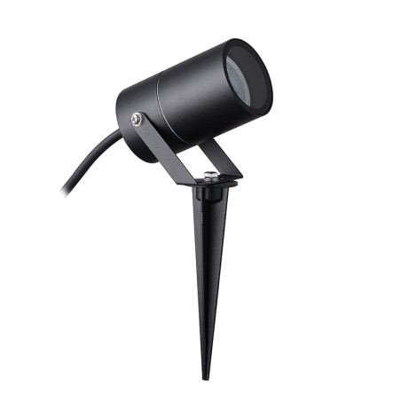 Piqueta exterior GU10 IP65 serie QUEBEC Negro - 10x6x23.7h