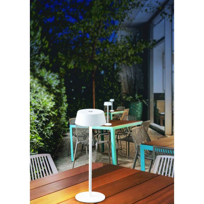 Linterna exterior serie K4 Blanco - 9x32.5h